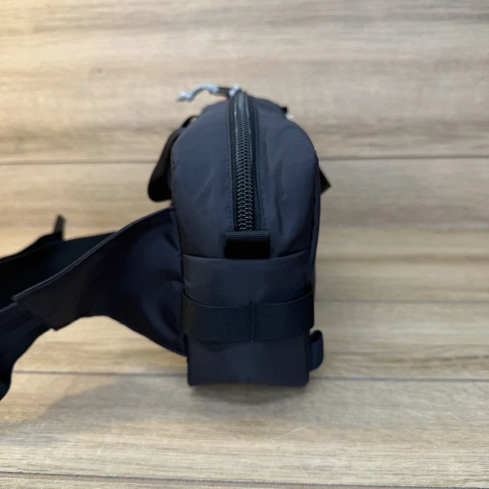 Topo Designs Quick Pack Shoulder Crossbody Waist Bag Black 7L NWT